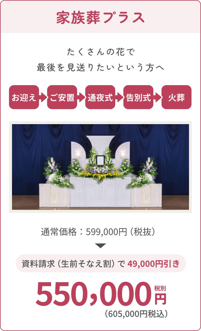 家族葬プラス