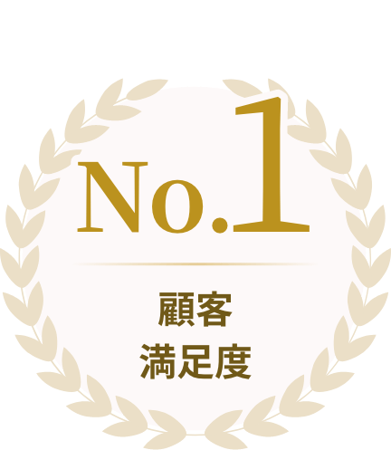 No.1 顧客満足度